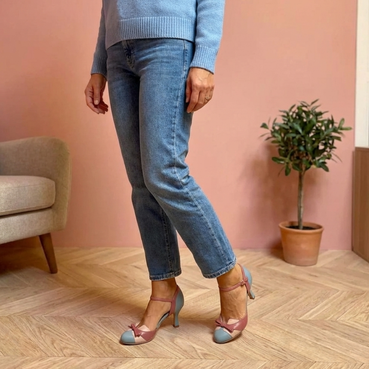 Éloïse™ Zapatos de Tacón Retro Elegantes para Mujer