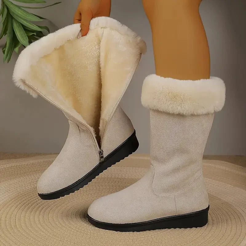 Dimitra – Botas largas y cálidas para mujer para la comodidad diaria