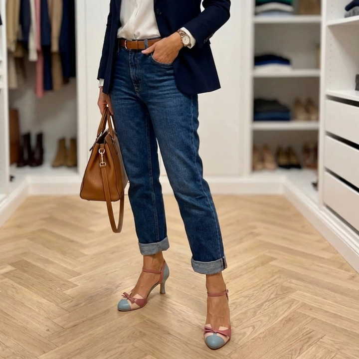 Éloïse™ Zapatos de Tacón Retro Elegantes para Mujer