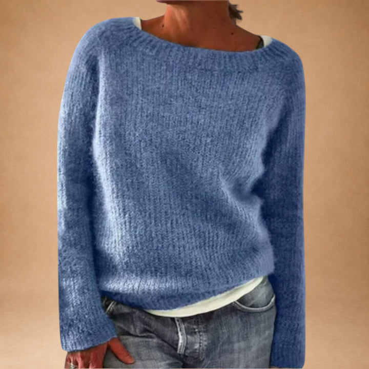 Jersey de punto con diseño minimalista