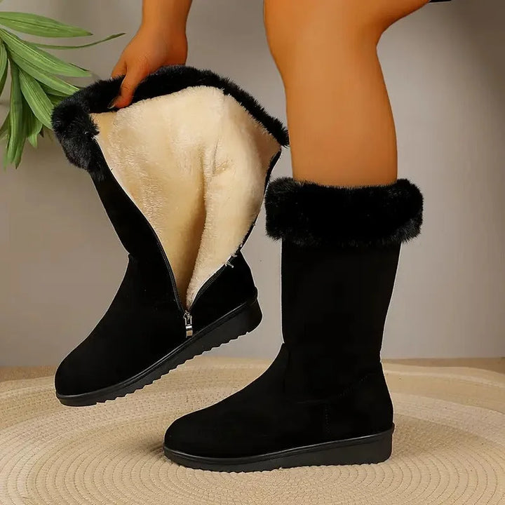 Dimitra – Botas largas y cálidas para mujer para la comodidad diaria