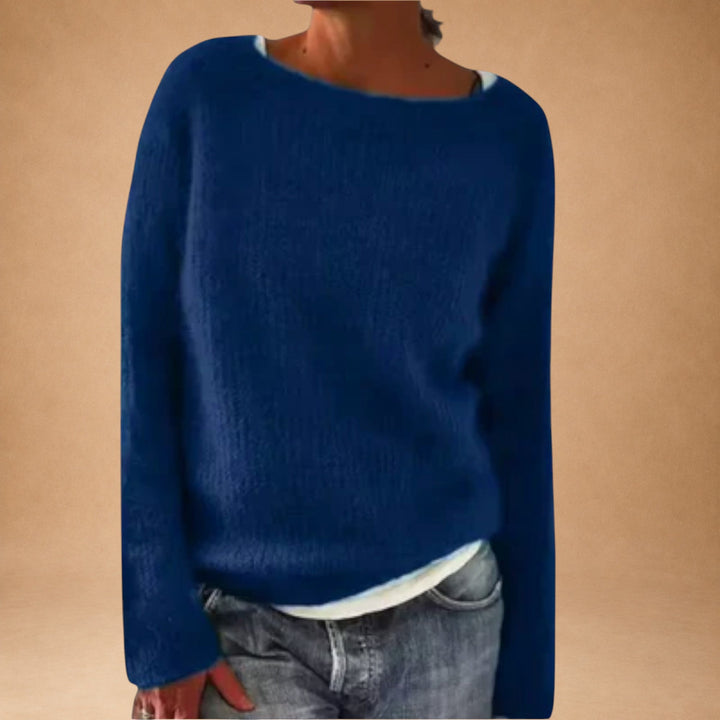Jersey de punto con diseño minimalista