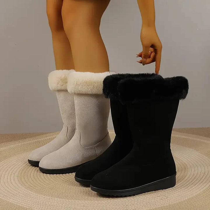 Dimitra – Botas largas y cálidas para mujer para la comodidad diaria