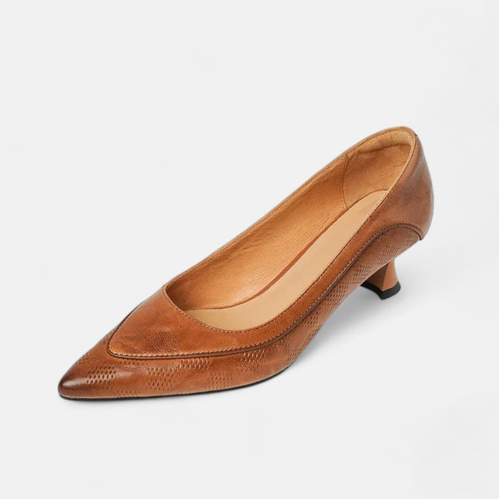 Augustine | Zapatos de tacón de cuero