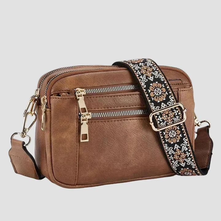 Elain – Vegansk crossbodytaske i læderlook