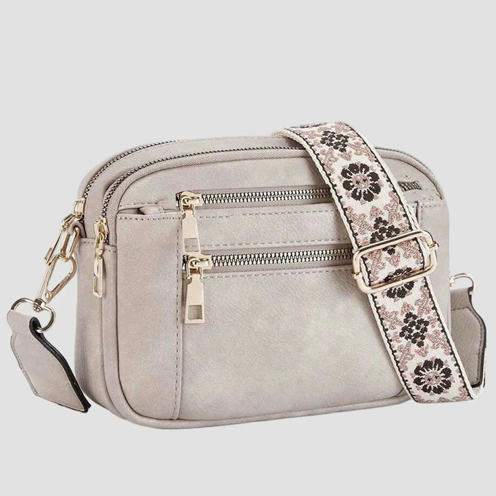 Elain – Vegansk crossbodytaske i læderlook