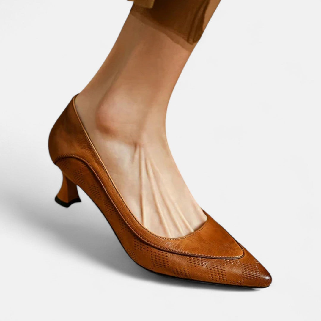 Augustine | Zapatos de tacón de cuero