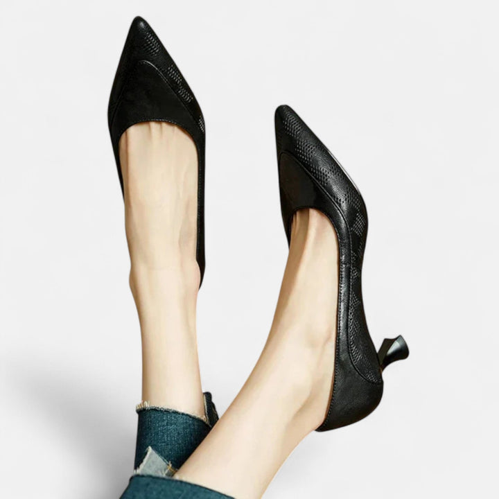 Augustine | Zapatos de tacón de cuero