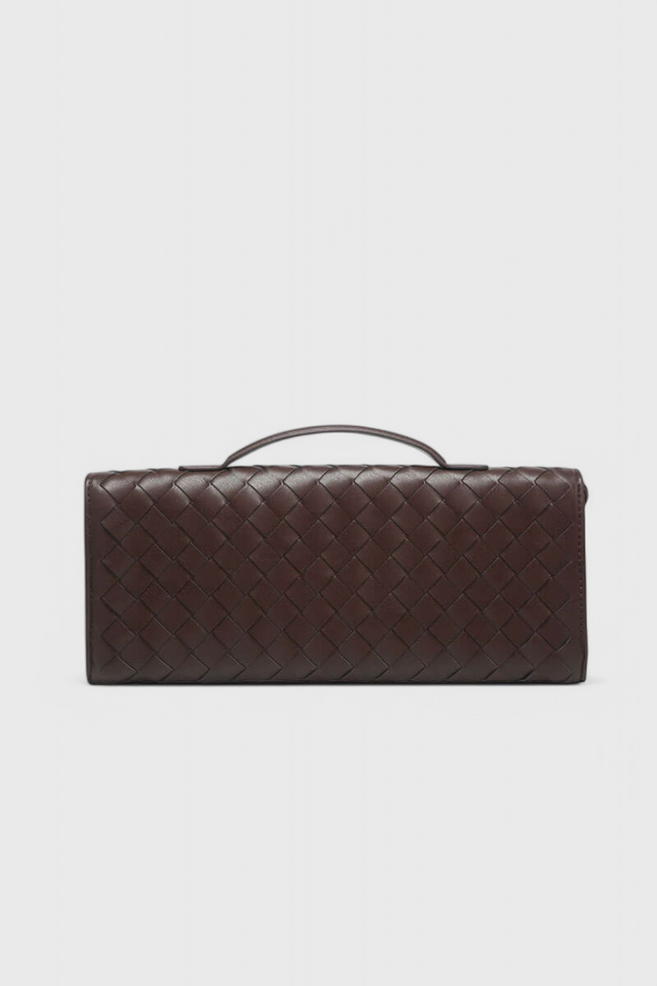 Bolso de mano Melanie con detalle de nudo dorado