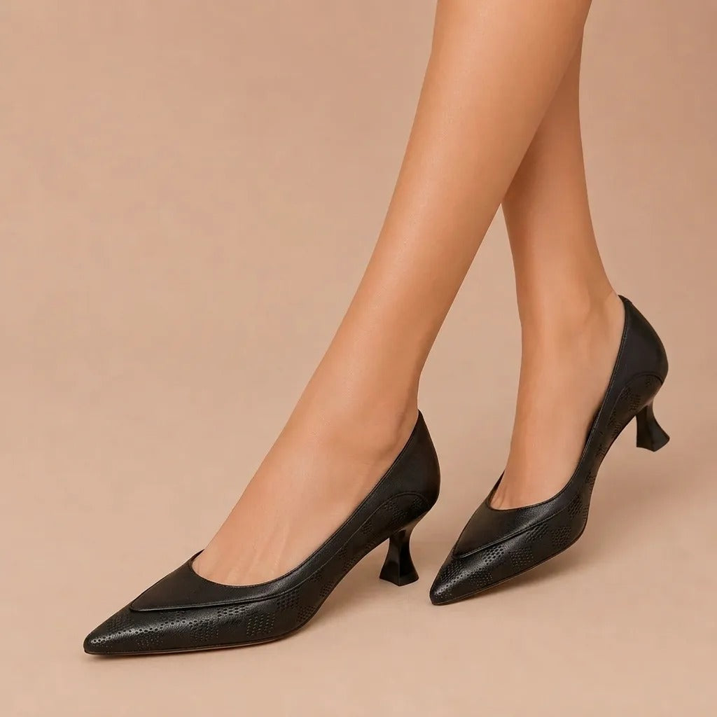 Augustine | Zapatos de tacón de cuero