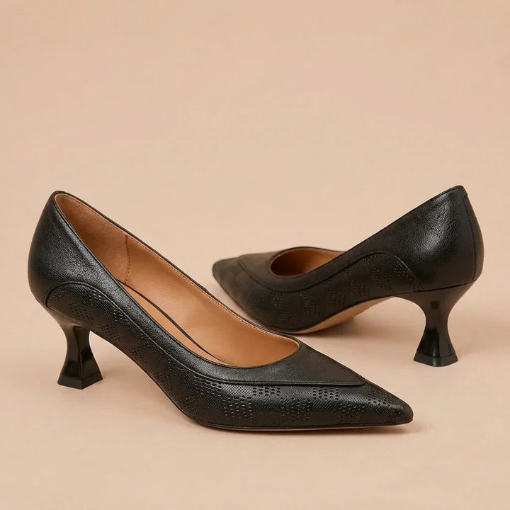 Augustine | Zapatos de tacón de cuero