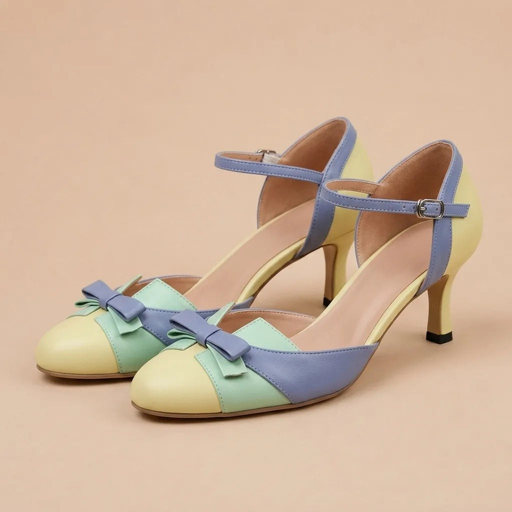 Éloïse™ Zapatos de Tacón Retro Elegantes para Mujer
