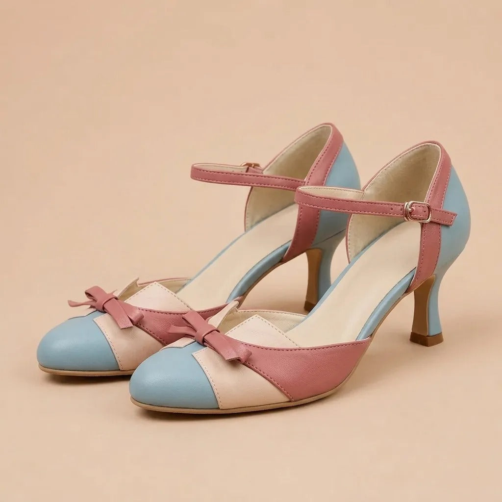 Éloïse™ Zapatos de Tacón Retro Elegantes para Mujer