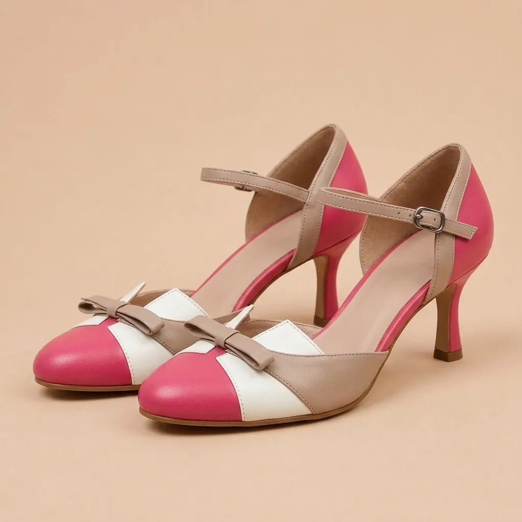 Éloïse™ Zapatos de Tacón Retro Elegantes para Mujer
