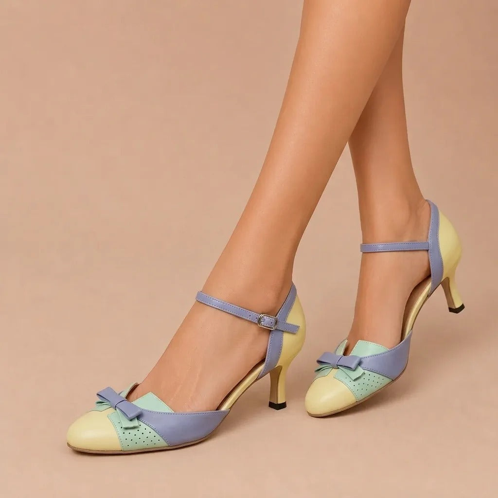 Éloïse™ Zapatos de Tacón Retro Elegantes para Mujer