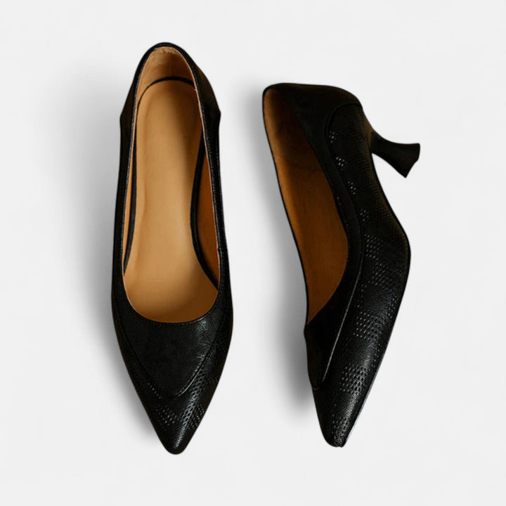 Augustine | Zapatos de tacón de cuero