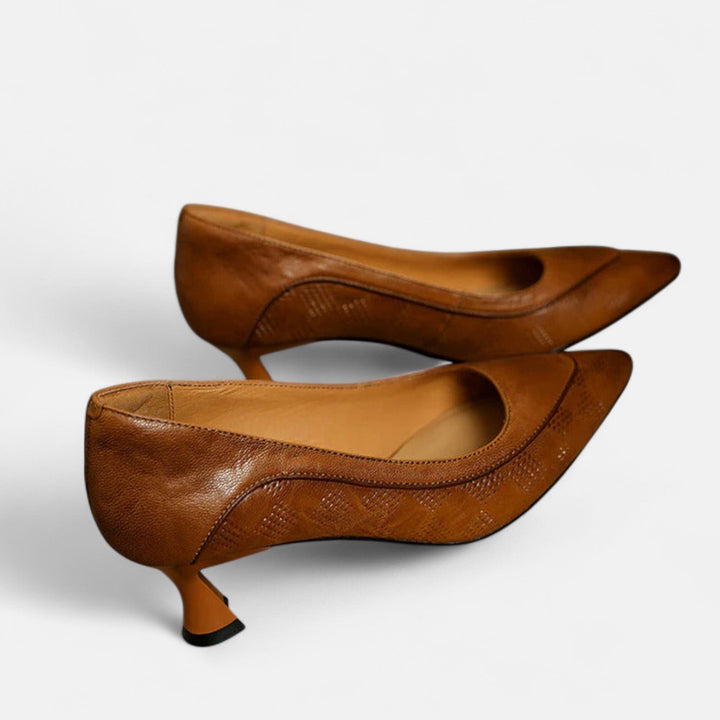 Augustine | Zapatos de tacón de cuero