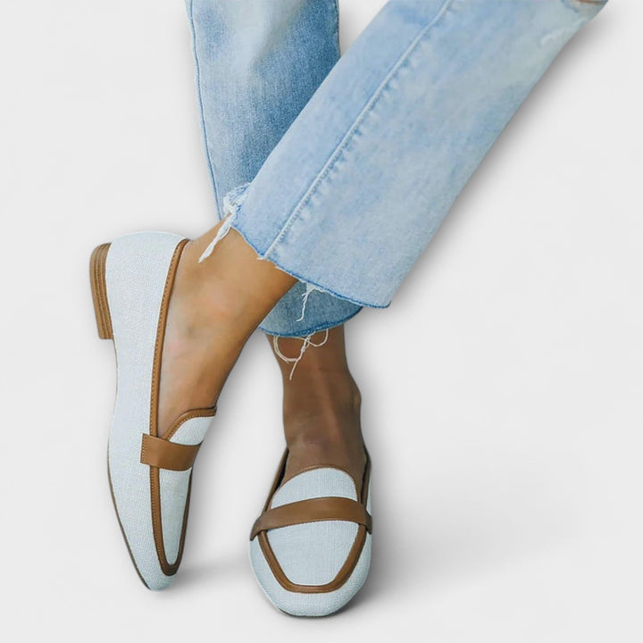 Xenia - Mocasines Retro, Zapatos de Estilo Casual para Todos los Días
