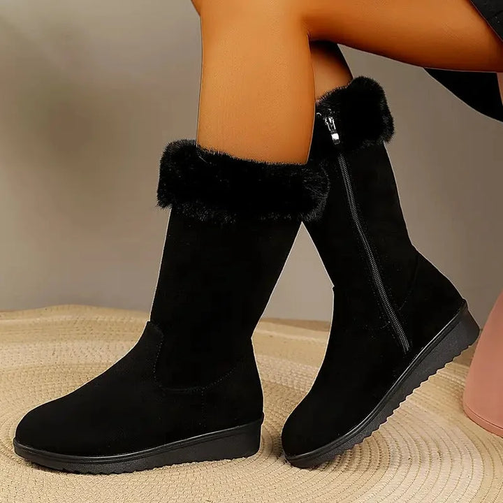 Dimitra – Botas largas y cálidas para mujer para la comodidad diaria