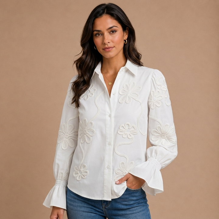 Ariane - Blusa con estampado floral