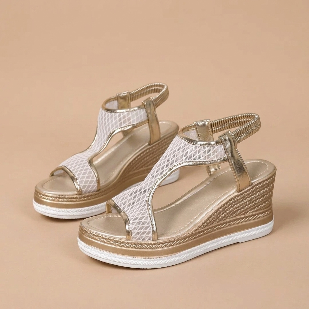 Electra – elegantes sandalias ortopédicas con plataforma para mujer