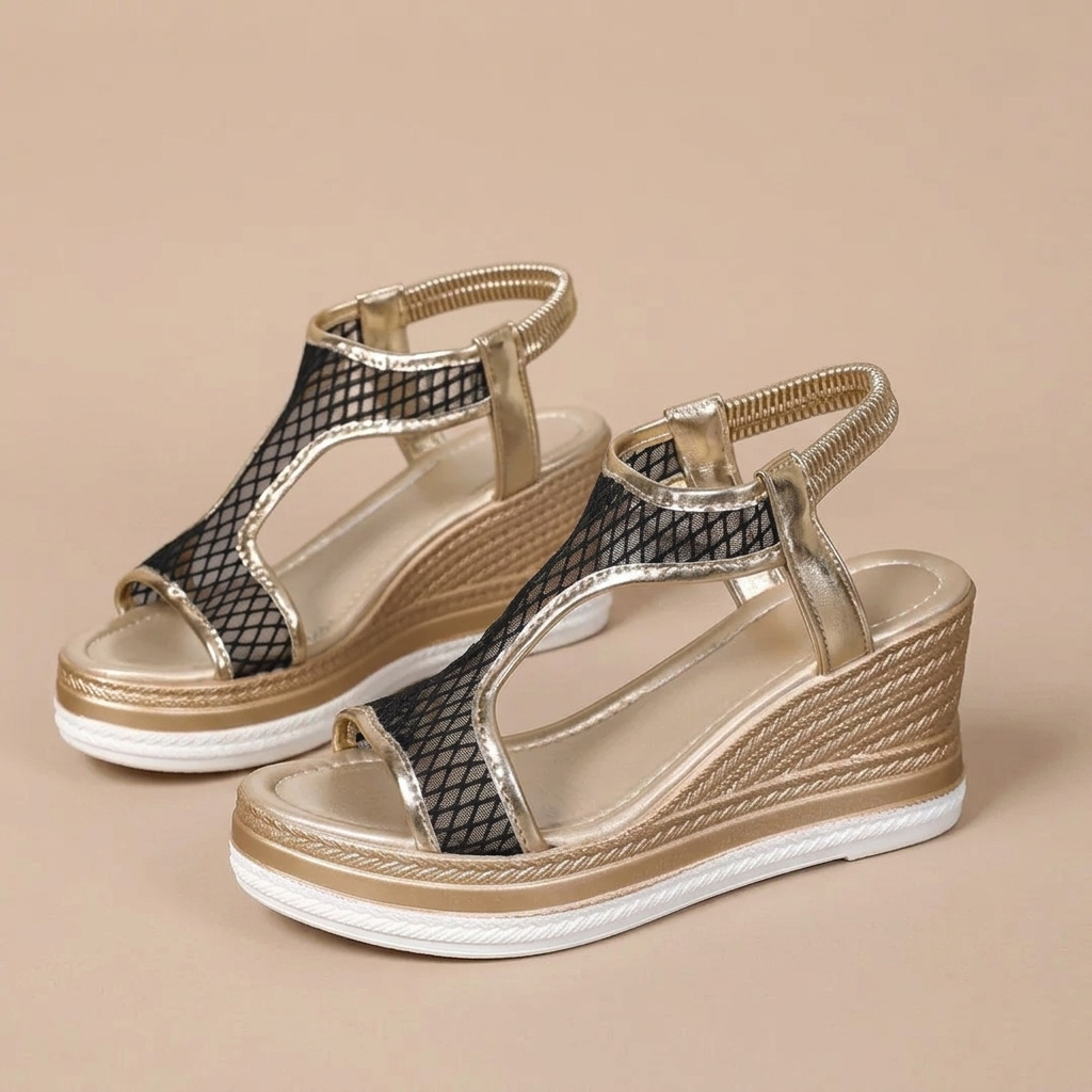 Electra – elegantes sandalias ortopédicas con plataforma para mujer