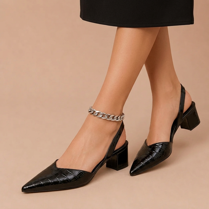 Thaïs™ damesko med hæl – moderne elegance