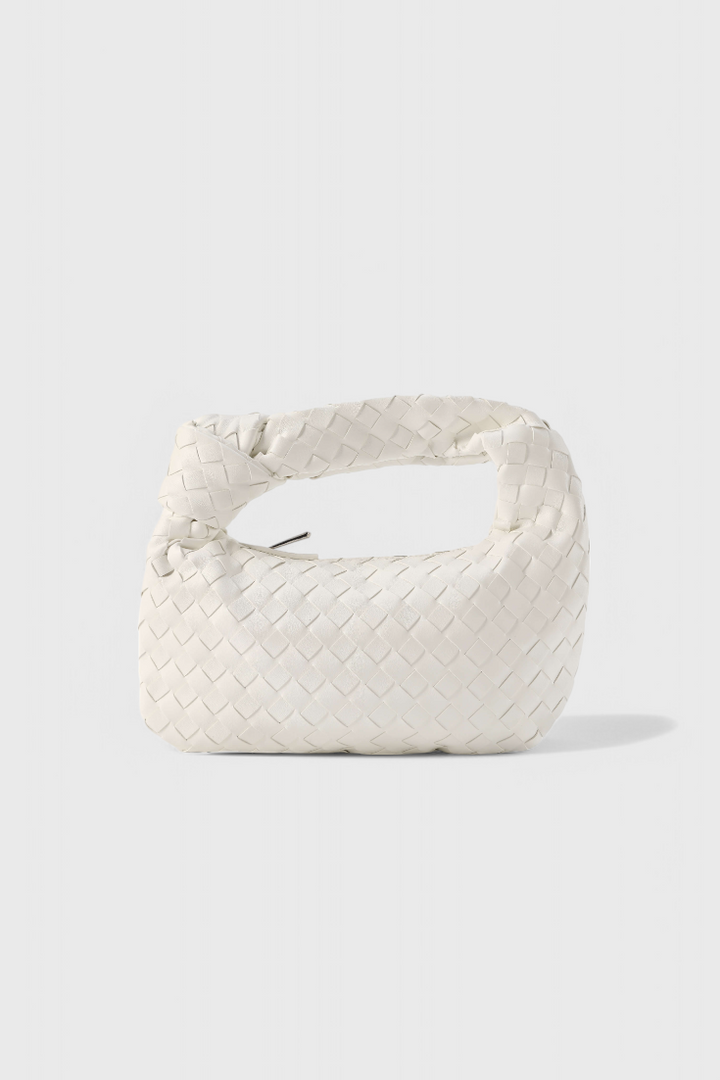 Bolso Satchel Mini Woven Sage