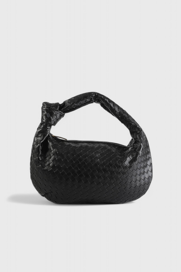 Bolso de Hombro Mediano de Tela Sage