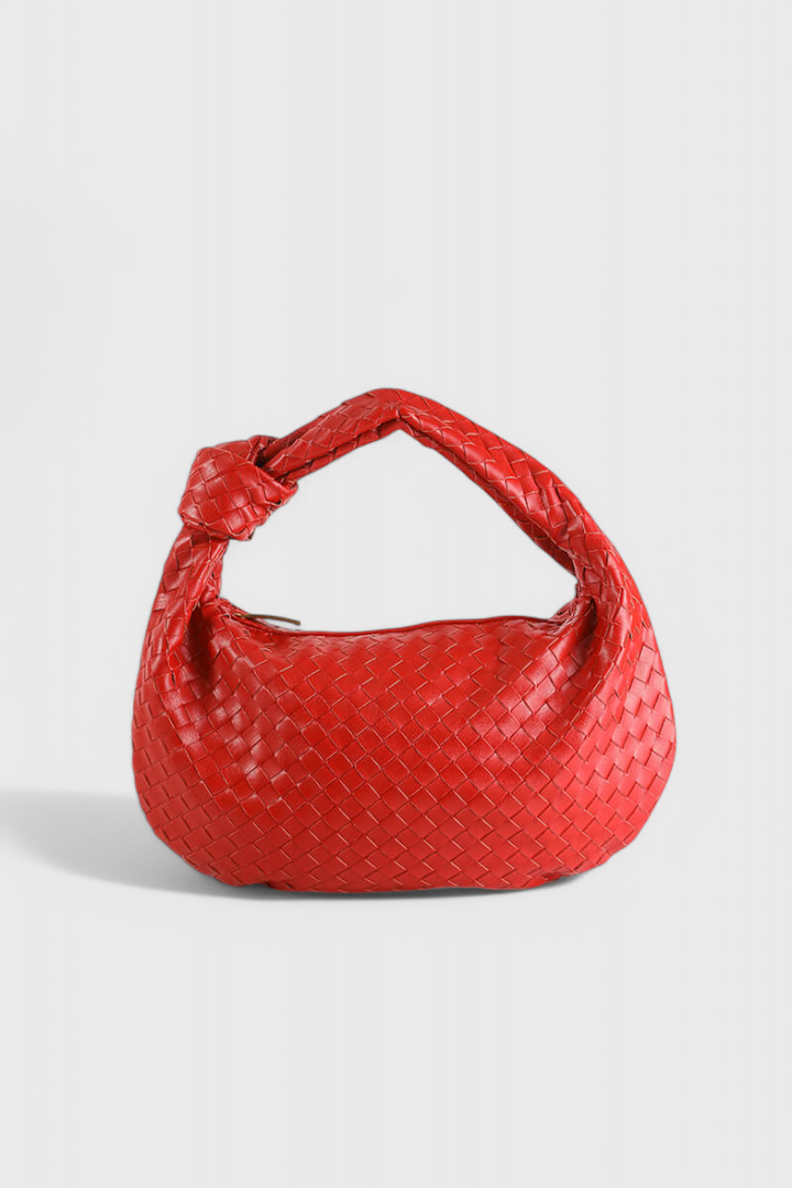 Bolso de Hombro Mediano de Tela Sage
