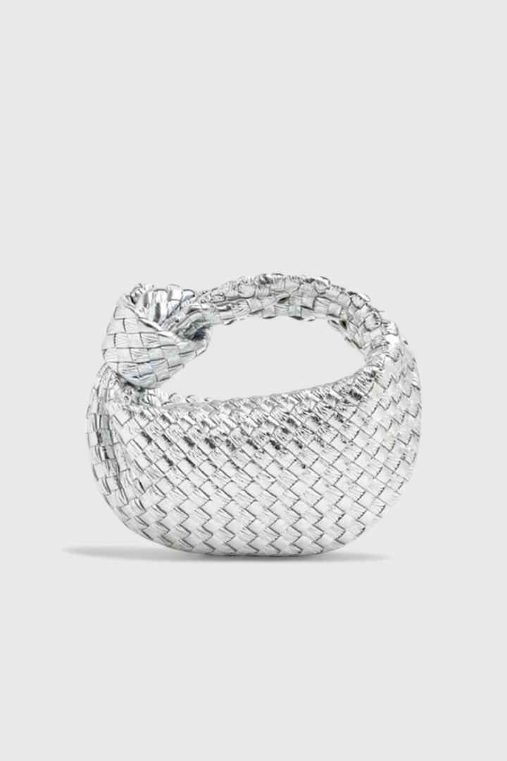 Bolso Satchel Mini Woven Sage